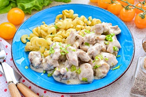 Фрикасе из курицы классическое