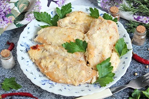 Курица в сливочно-сырном соусе