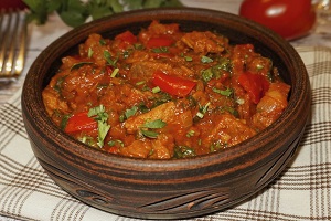 Чашушули по-грузински из говядины