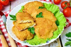 Отбивная из куриного филе