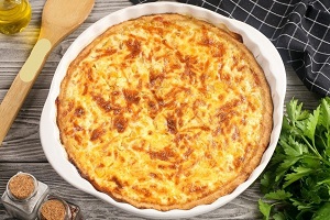 Соленый тыквенный пирог