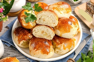 Быстрые пирожки в духовке