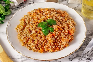 Гречка по-купечески без мяса