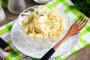Салат Гавайский с курицей