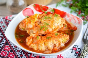Ленивые голубцы с пекинской капустой