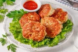 Пряные куриные котлеты