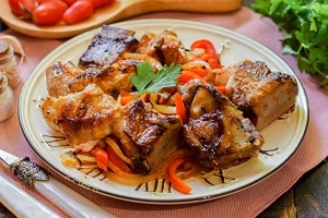 Свиные ребрышки в апельсиновом маринаде