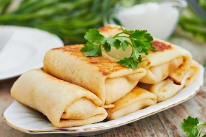 Блины с ливером