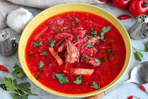 Борщ из нутрии
