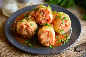 Фаршированные перцы Как у бабушки