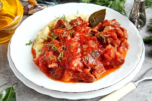Гуляш из косули