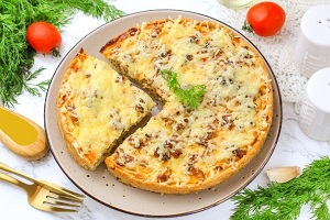 Пирог со свининой