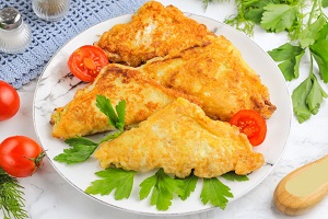 Пирожки из тостового хлеба