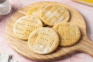 Ржаные лепешки постные