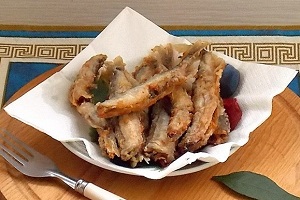 Жареная килька по-испански