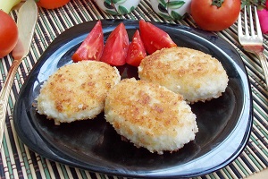 Котлеты с сыром без яиц