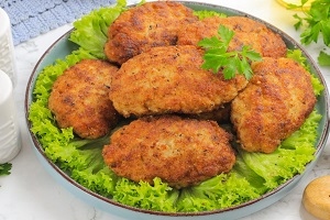 Котлеты с творогом и яблоком