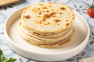 Лепешки из рисовой муки без яиц на сковороде