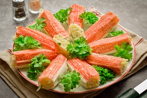 Крабовые трубочки с сыром
