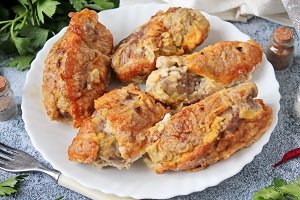 Мясные пальчики из индейки