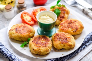 Рыбные котлеты без мясорубки