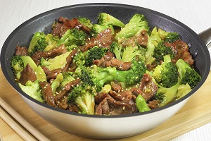Говядина с брокколи по-китайски