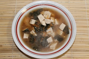 Мисо суп с креветками