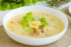 Тосканский суп с фаршем