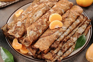 Блины из льняной муки