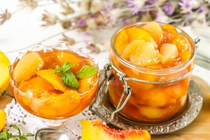 Персиковое варенье с коньяком