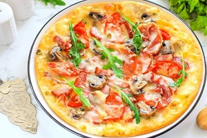 Пицца Венеция из готового теста