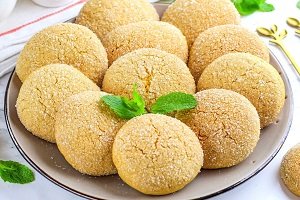 Сахарное печенье с маслом