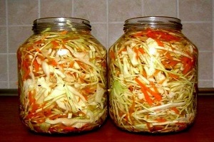 Капуста маринованная с аспирином на зиму