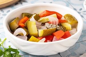 Маринованные огурцы по-индийски