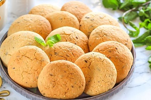 Печенье с семенами льна и кунжутом