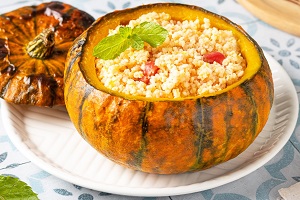 Пшенная каша в тыкве