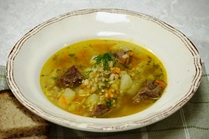 Рассольник классический с перловкой