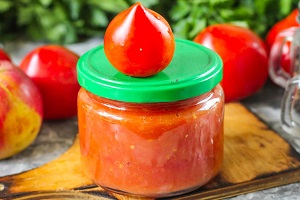 Соус из помидоров с яблоками