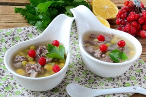 Заливное из говяжьего языка