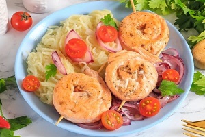 Медальоны из горбуши