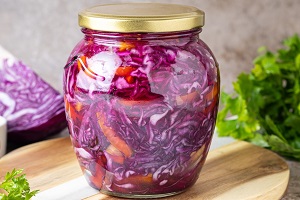 Салат из краснокочанной капусты на зиму