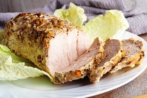 Свинина целым куском в духовке