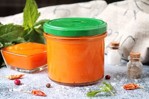 Морковное пюре на зиму