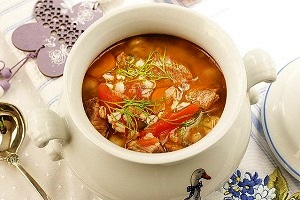 Перловка с говядиной