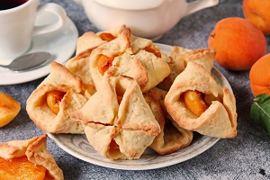 Песочное печенье с абрикосами