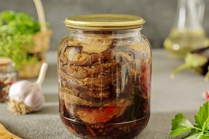 Баклажаны с чесноком жареные на зиму
