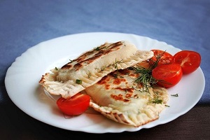 Кутабы с картошкой