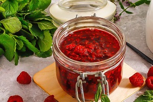Варенье из малины в микроволновке