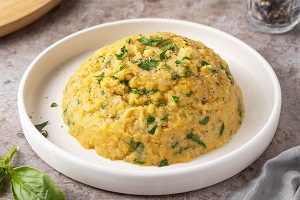 Гарнир из красной чечевицы