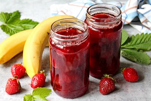 Клубничное варенье с бананом на зиму